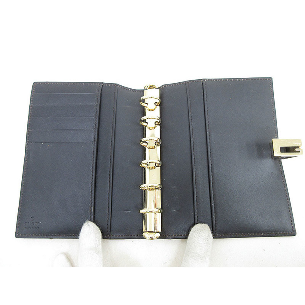 Gucci Notebook Brown Python - image 7